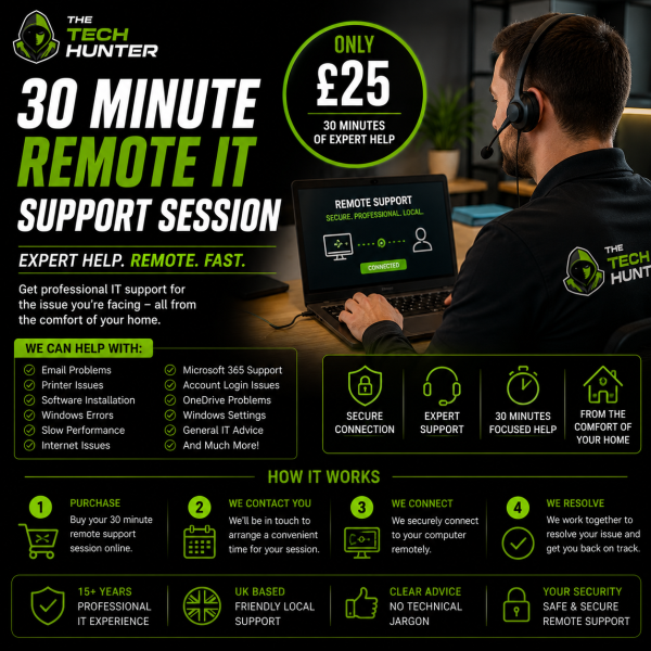 30minute 30 Minute Remote IT Support Session
