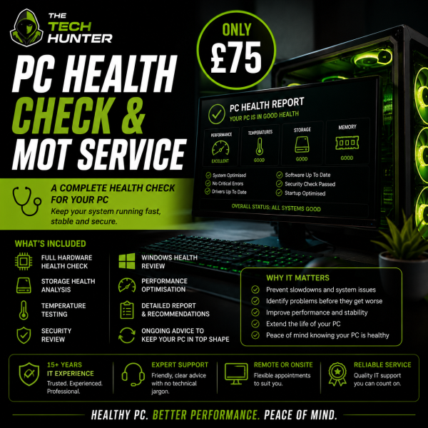 healthcheck PC Health Check & MOT Service