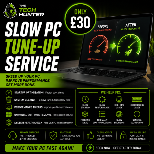 Slow PC Tune-Up Service